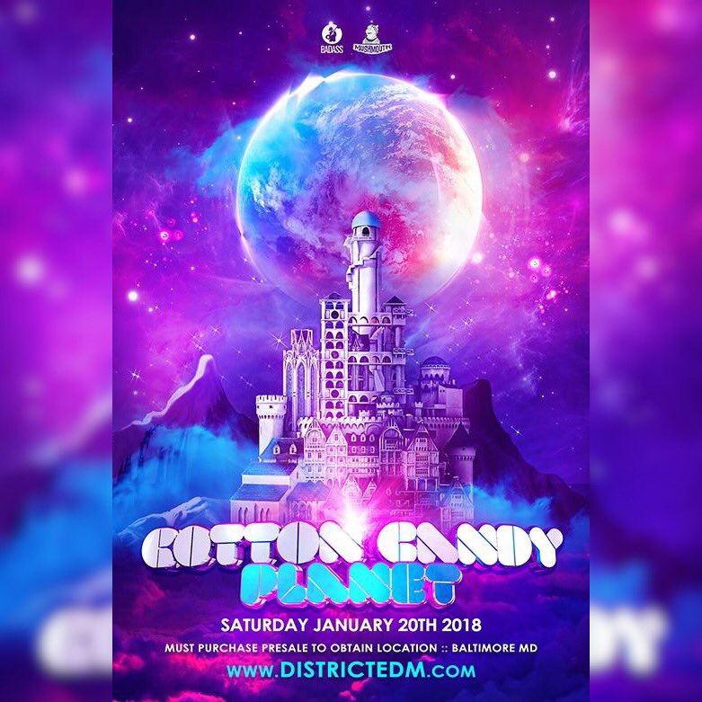 The "Cotton Candy" parties are back! Tickets only $15 if you buy TODAY —> ticketfly.com/purchase/event… 🌎🍬🍭