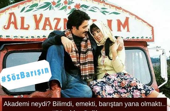 Sabah 9'da Çağlayan'da #SözBarışın