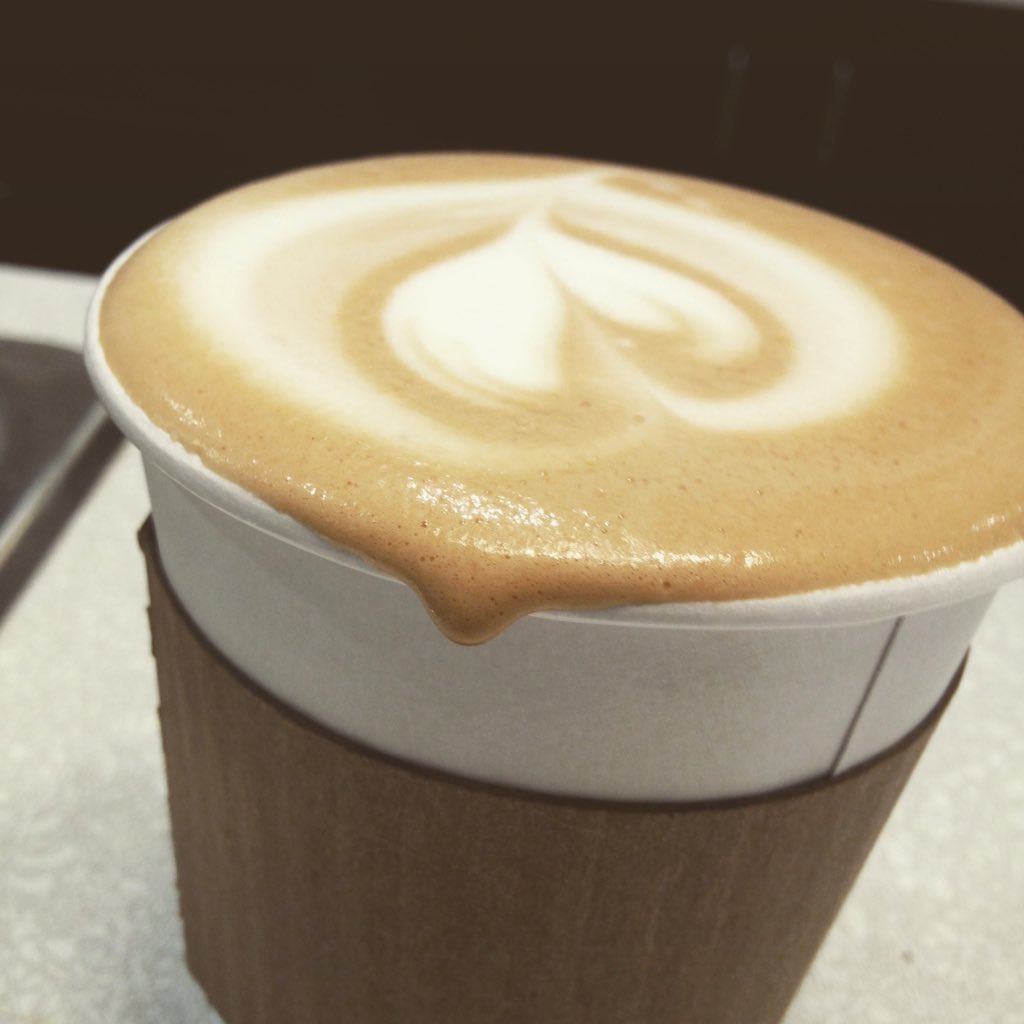A #lovely #latte
