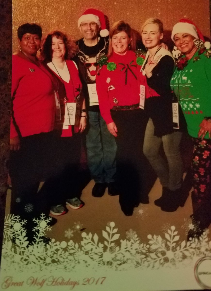 StewarAlice's tweet photo. #spincon17 ugly sweater contest! https://t.co/3mRU0NorMw