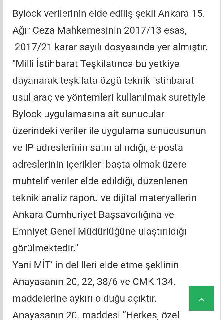 KHKLI_Platformu's tweet photo. MİT’in delilleri elde etme şeklinin Anayasanın 20, 22, 38/6 ve CMK 134. maddelerine aykırı olduğu açıktır.

Bylock SuçSayılamaz https://t.co/LRELSkvAIn