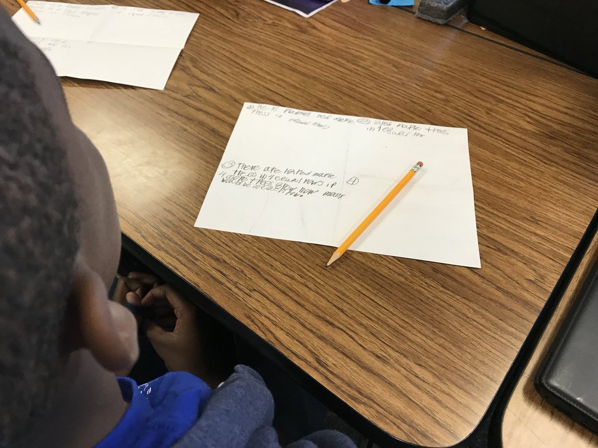 DWLRangers's tweet photo. McDonald’s 3rd graders are busy developing mathematical reasoning with 3 Reads and # Talks to start the day. Way to go Rangers! Thanks @esdinstruction for cool strategies! https://t.co/TuQbk8Bj3S