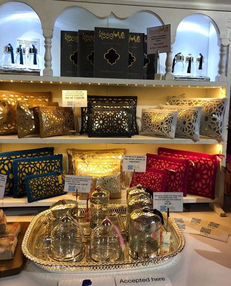 <a href="/BohoMedina/">Boho Medina</a> is back @inswindon for the <a href="/SwindonArtisan/">SwindonArtisanMarket</a> Market on Saturday! Twitter followers will get 10% off any purchases if you mention ‘Swindon10’ #Swindon #Moroccan #handmade #artisan #christmasgiftideas
