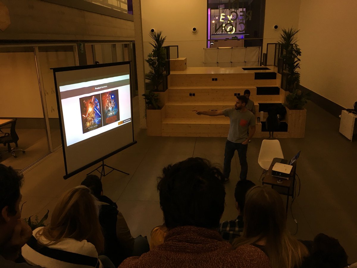 startupsmansion's tweet photo. Charla de GrowthHacking por el gran @luisdiazdeldedo en el Meetup de #GrowthHackSpain hoy en @ironhack https://t.co/0Xiexbth55