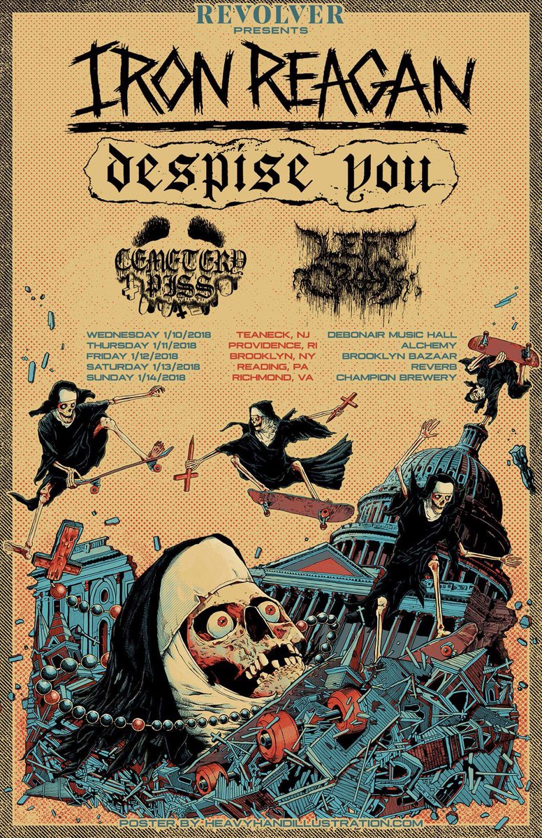 East Coast! See you in January!