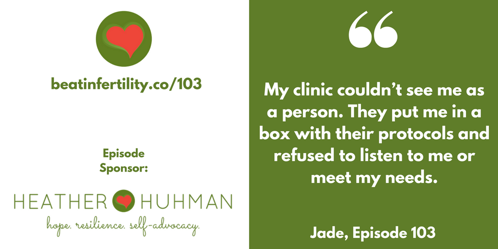 infertilityshow's tweet photo. I say it on the show all the time, but not all fertility clinics are created equal. Evaluate them as you would any relationship. Share your experience! Listen to Jade's story. https://t.co/mMxfrUraPw https://t.co/UTs61aXcK1