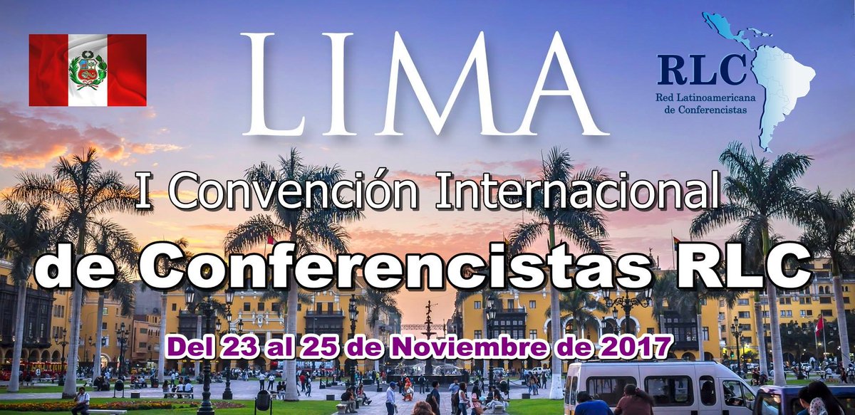 Redlatinconf's tweet photo. Nuestra I Convención Internacional de @Redlatinconf en Lima, se culminó con mucho éxito, el pasado 23 de Noviembre de 2017.
#SomosRLC #EventosRLC https://t.co/F4muODV4ni