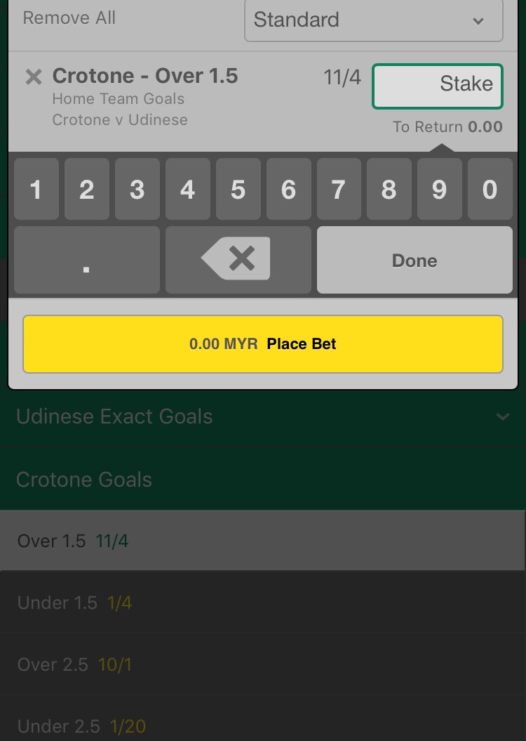 baxterbryan's tweet image. Crotone 3.75