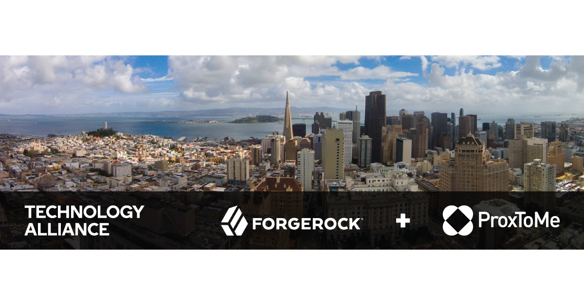 ProxToMe's tweet photo. We’re excited to announce the technology partnership with @ForgeRock to offer ProxToMe proximity-based authentication technology through the ForgeRock Identity Platform. Read more in our press release. https://t.co/KzWu1fQ5VB https://t.co/6f86xWA67C