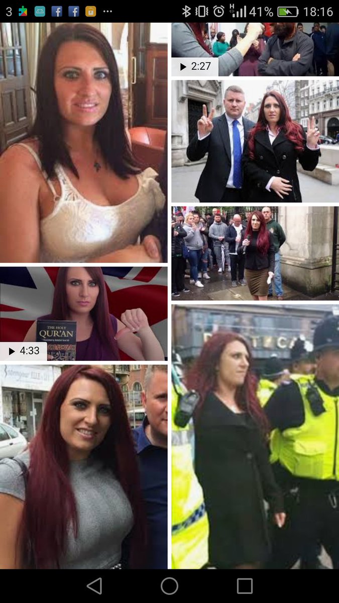 Tim Ledwitch On Twitter Has Anyone Else Noticed That In Every Photo Britain First S Jayda Fransen Looks Like The Photographer Has Just Told Her That Their Same Sex Life Partner Is A