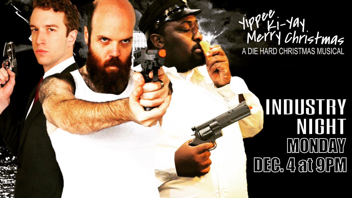 Tonight only! #IndustryNight at Yippee Ki-Yay Merry Christmas. 9PM #byob #ykymc #comedy #chicagocomedy #DieHard