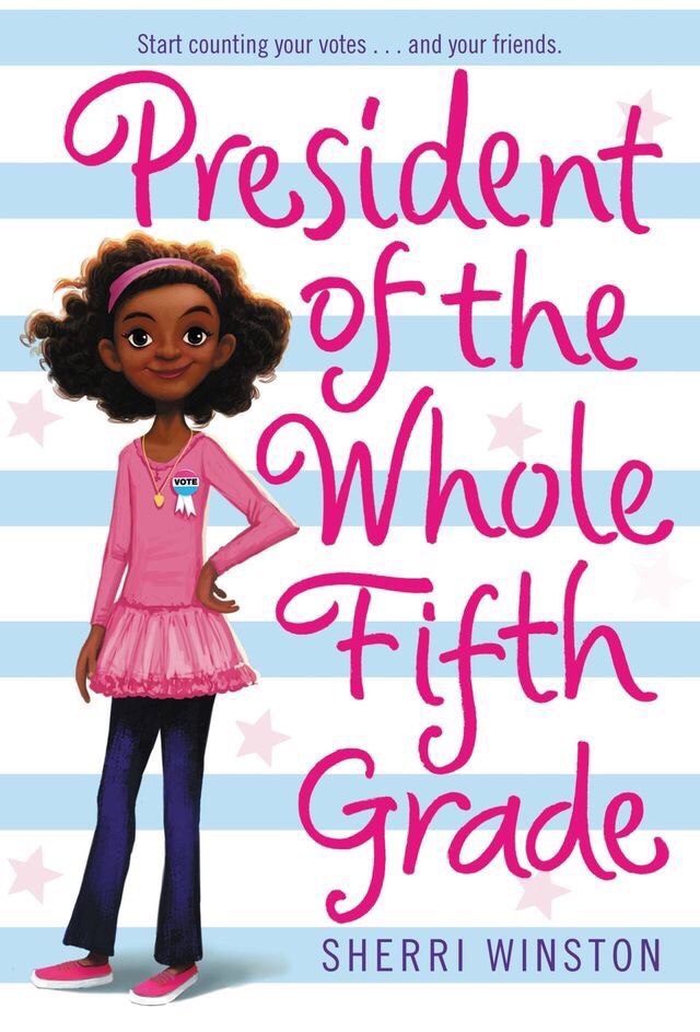 Ward8Reads's tweet photo. Happy #BookCember #Ward8Reads supporters! Check out “President of the Whole Fifth Grade” by Sherri Winston. This hilarious, heartfelt novel will appeal to any reader with big dreams, and the determination to achieve them. #am #Ward8Reads #iread #booksaremagic https://t.co/LJvgKESI3x
