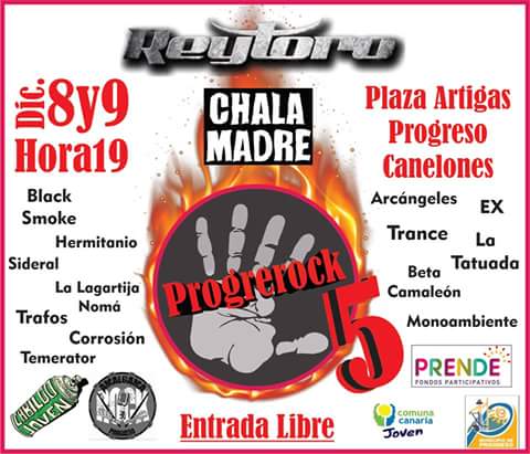bibliosclavus's tweet photo. Ya se viene este finde el #progrerock con #reytoro #chalamadre y muchas bandas más!!! https://t.co/Bx6w4wvmbZ