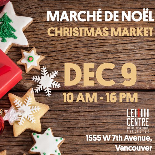 ccfv's tweet photo. Gourmet products, local crafts and activities for children, come celebrate #Christmas in the heart of the Francophone community / Produits gourmets, artisans locaux, activités pour enfants, célébrez Noël au coeur de la communauté francophone - avec @ReseauFemmes + #fpfcb https://t.co/11nEYgZfNf