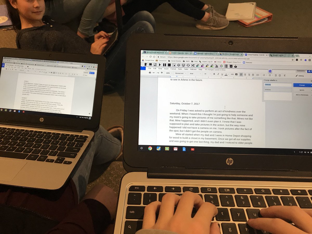 IMS_English7's tweet photo. Another day, another draft... Grade 7 ELA/SS is a daily writing training camp. #LanguageArtists #RealWorldSkill #IMSTigers https://t.co/nit2pUlLjh