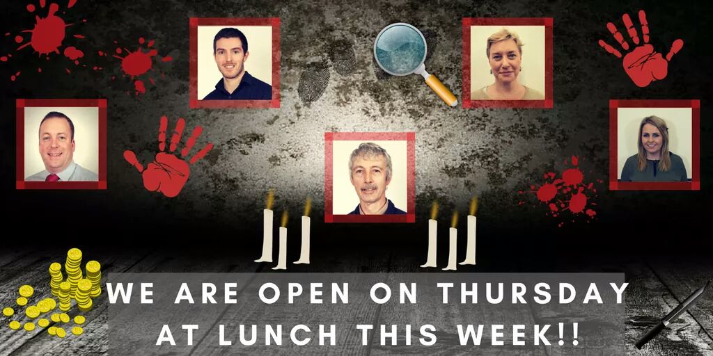 Cluedo Bank tweet media