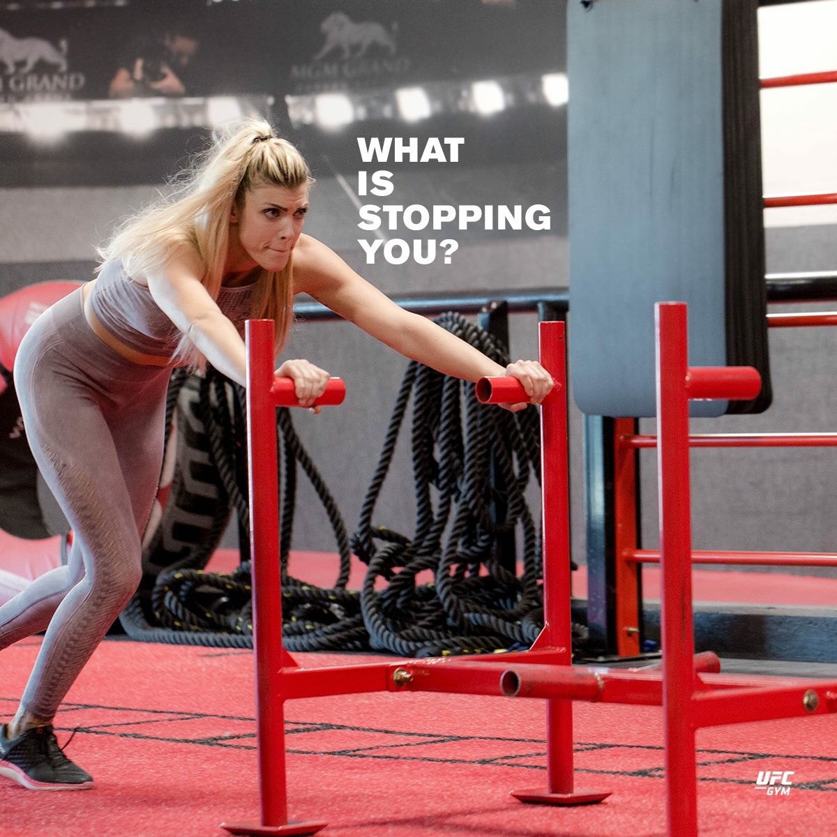 UFCGYMSOUTHLOOP's tweet photo. It's okay to be afraid. It's not okay to let the fear stop you. https://t.co/ACe5nnVkME
