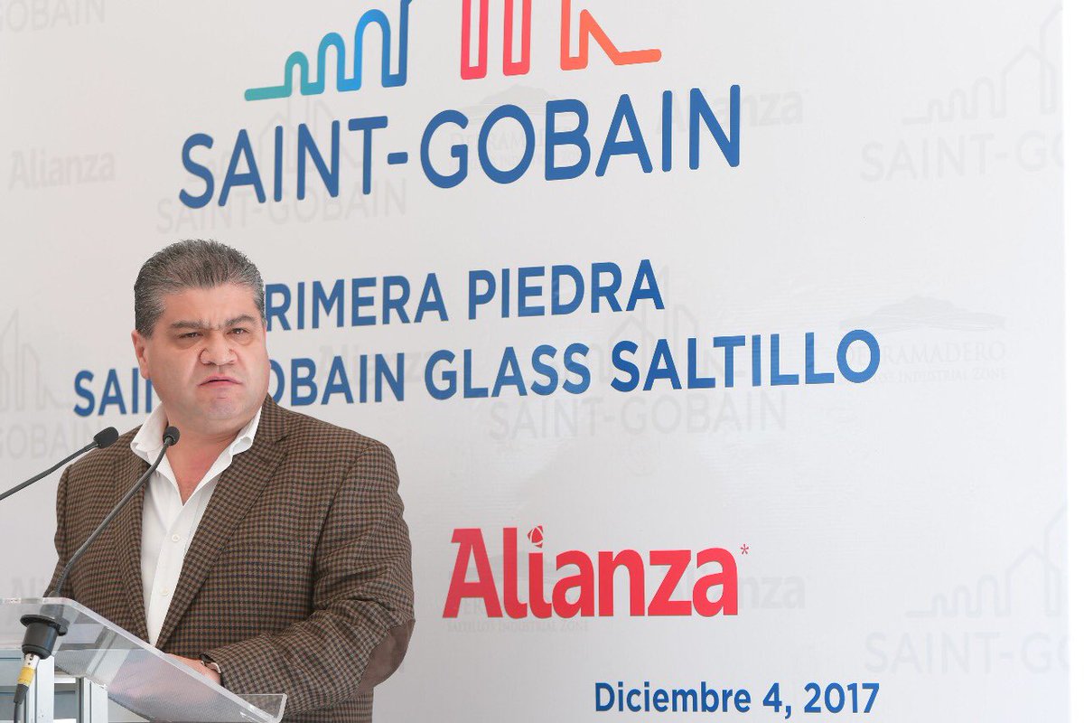 mrikelme's tweet photo. Con una inversión de 110 mdd, el día de hoy iniciamos con la construcción de un nuevo complejo industrial de Saint-Gobain, destinado a la actividad de vidrio en #Saltillo. #FuerteCoahuilaEs https://t.co/yCQuVJ2HKn