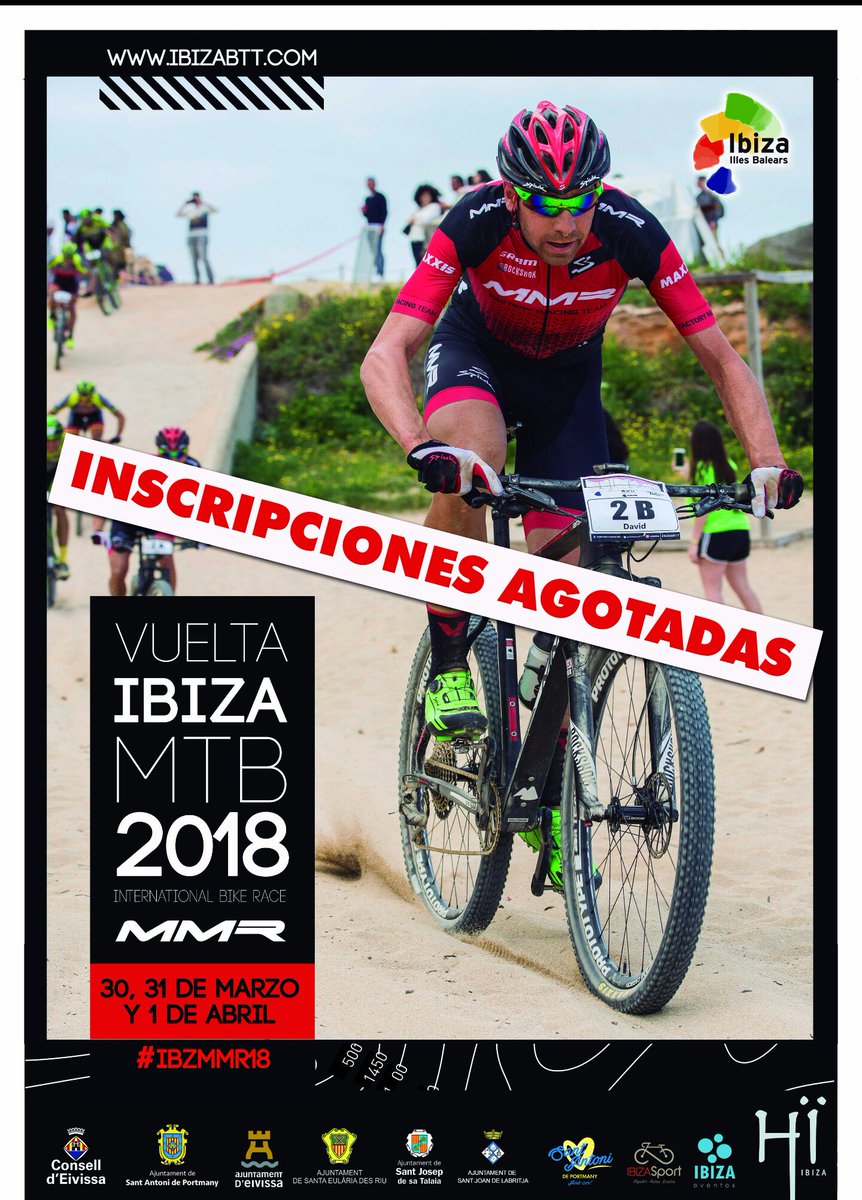 VueltaIbizaBTT's tweet photo. ⚫ATENCIÓN BIKERS!🚴🚴‍♀

INSCRIPCIONES AGOTADAS!

 1⃣0⃣0⃣0⃣ BIKERS!

En tan sólo 40 minutos la #IBZMMR18 cierra inscripciones con 1000 participantes! https://t.co/WiNe39K3Gb