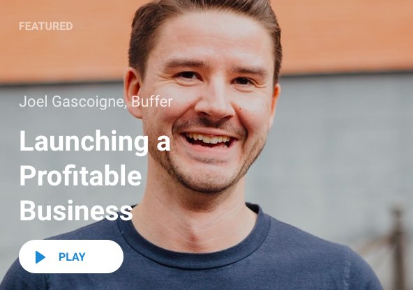 Our very own <a href="/joelgascoigne/">Joel Gascoigne</a> was guest on the <a href="/dormroomtycoon/">Dorm Room Tycoon</a> podcast! Check it out here: drt.fm/joel-gascoigne