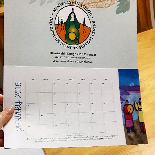 MinwaashinLodge's tweet photo. You can now buy our #calendars at Freewheeling Craft Pop Up Shop on Preston St!! Check on their website for store hours! https://t.co/SCK0Ged5uf #shoplocal https://t.co/Q3Qo1rPfvI