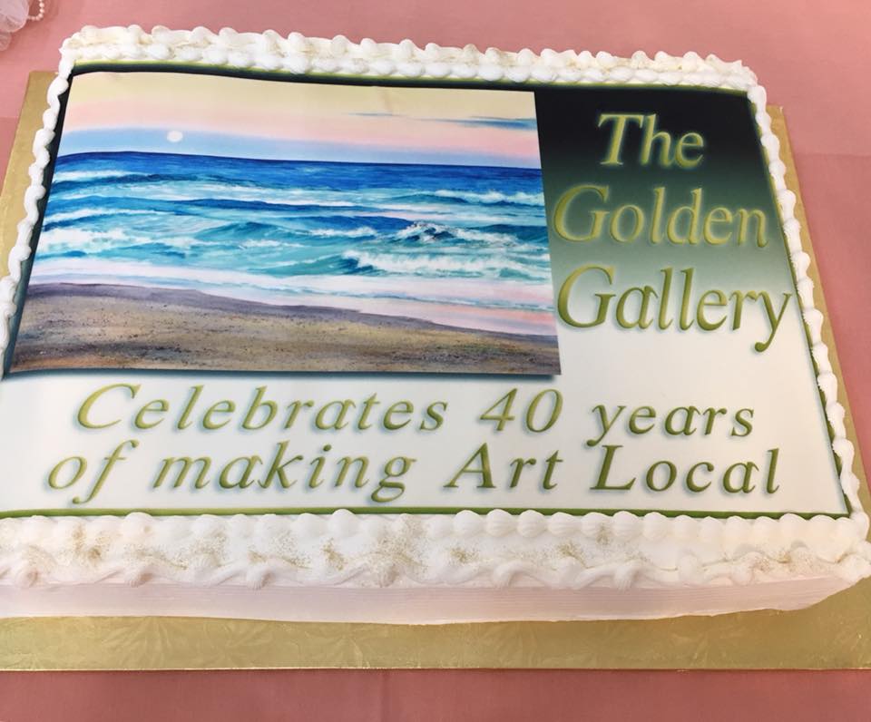Congratulations to The Golden Gallery &amp; artist <a href="/MaryEllenGolden/">Mary Ellen Golden</a>,  celebrating 40 years in Wilmington <a href="/CottonExchange/">The Cotton Exchange</a>! #ShopLocal for  unique gifts.  #MondayMotivation
