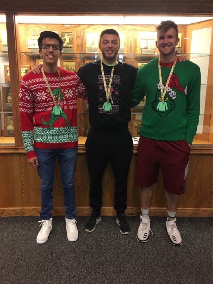 HCMarketingClub's tweet photo. Had a jolly time at our Christmas party today! 🎄🎉 Check out the awesome ugly sweater &amp; gingerbread house winners! https://t.co/efnzu8ZZC6