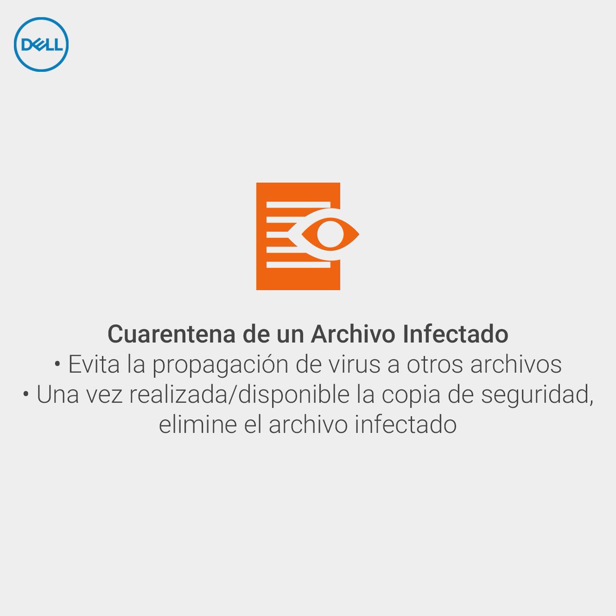 DellAyuda's tweet image. ¿Tienes dudas 🤔 entre poner en cuarentena 🛡 un archivo infectado o eliminarlo por completo? 
¡Nosotros te lo explicamos aquí! 😉 #DellAyuda