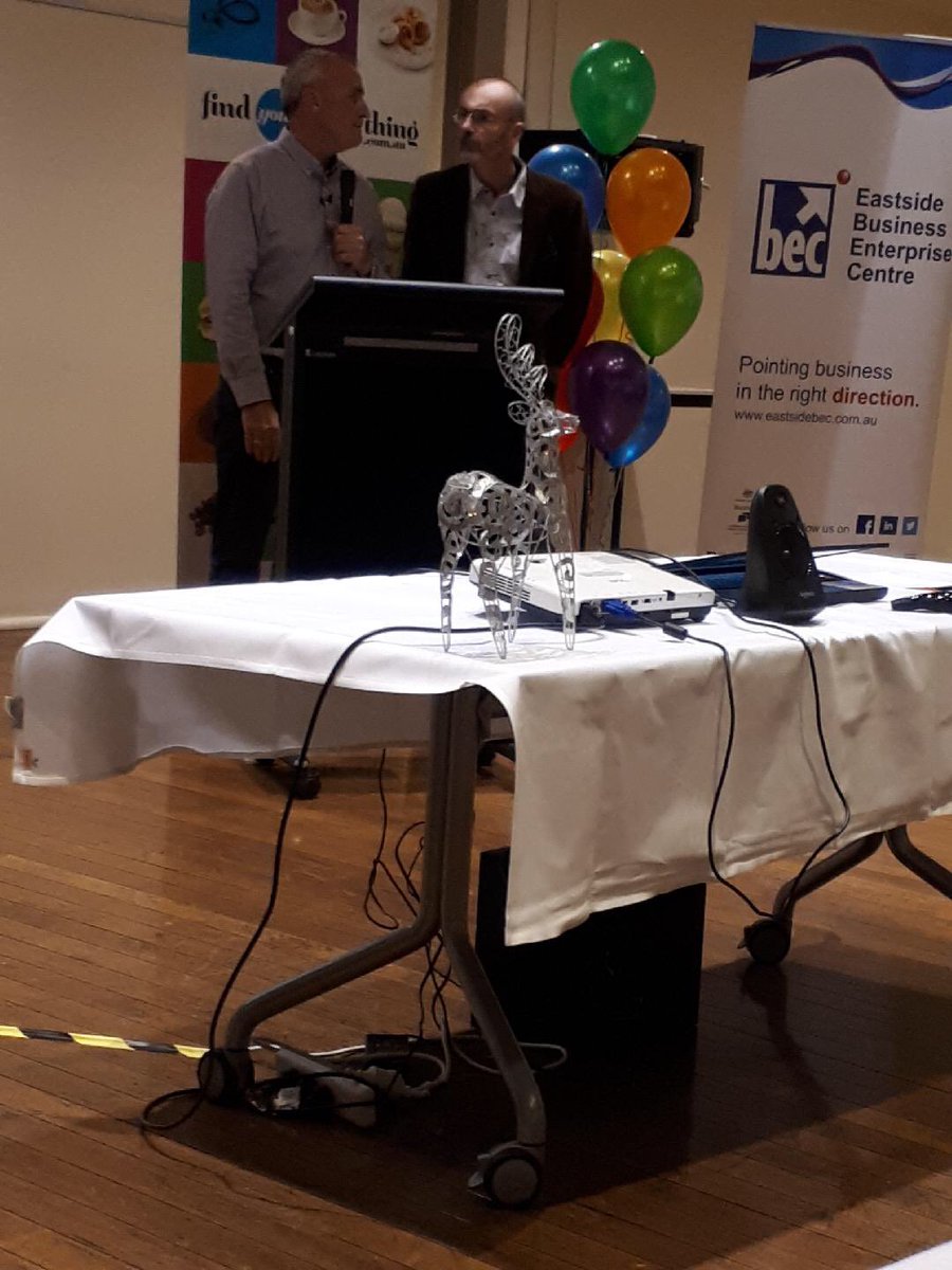 Unley Business breakfast with guest speaker Mike Turtur <a href="/Howe2Frank/">Frank</a>