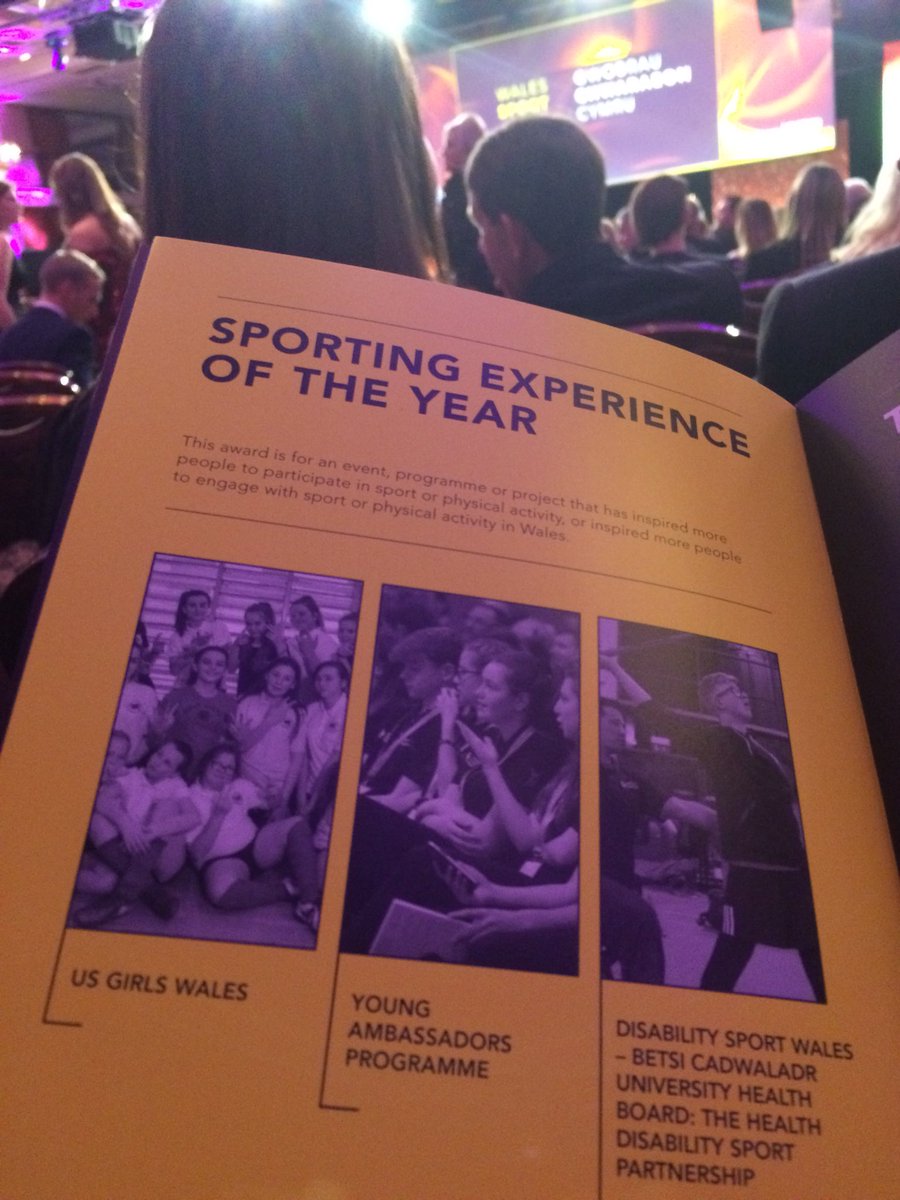 richdando78's tweet image. Looking forward to the Wales Sport Awards-recognising all that’s good about community &amp;amp; elite Welsh sport

Pob lwc to all finalists,especially the @YACymru programme up for Sporting Experience 
#WSA2017