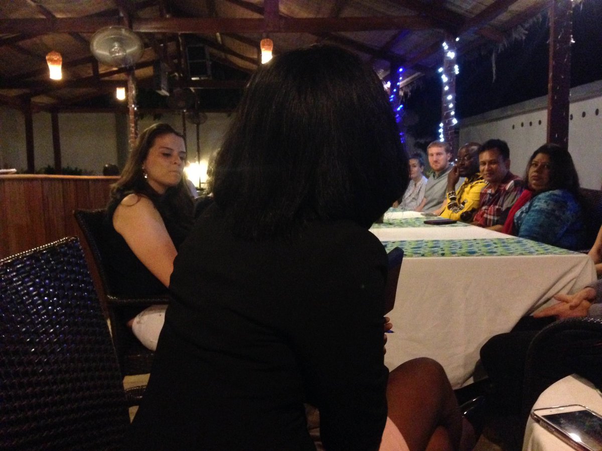 PerryCMaddox's tweet photo. Kicking off @RestlessDev Directors Conf w/ SL board chair, Minister of Youth, Atty Gen office, US Chair &amp; 10 Hub Directors #WeAreRestless https://t.co/lyzNosXBKp