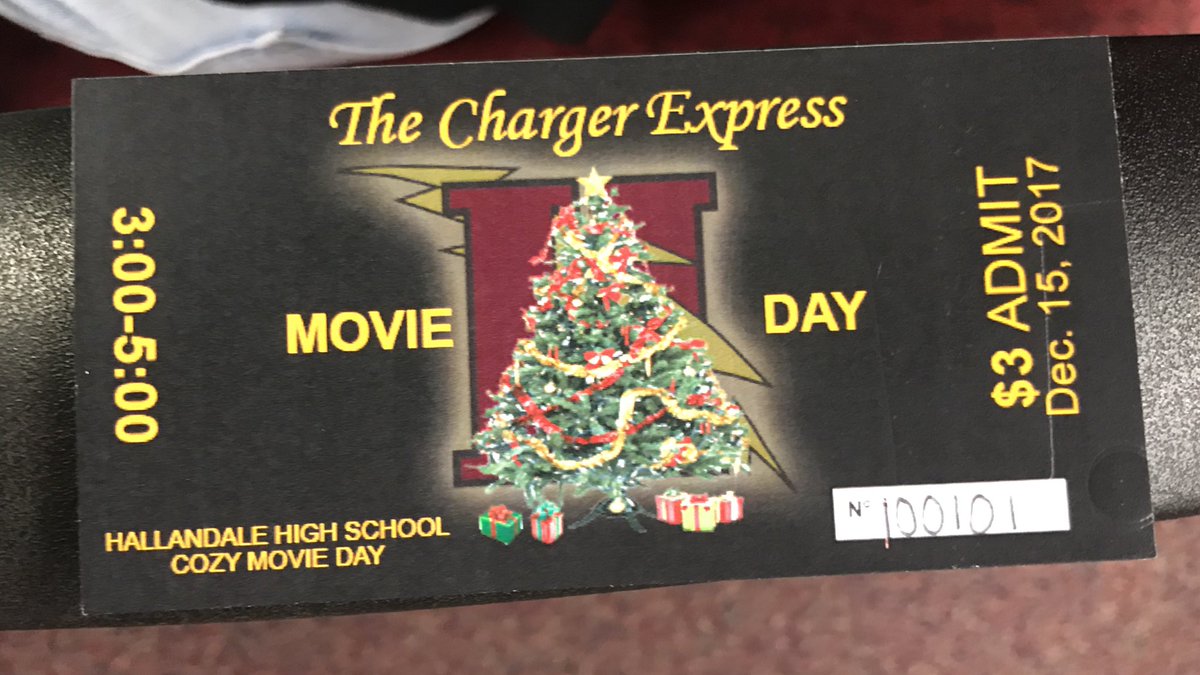 Hallandale_SGA's tweet photo. Cozy Christmas Movie Day! Hosted By SGA 🗣 December 15,2017. 3-5pm .. Playing This Christmas &amp; Polar Express 🎁 Please Wear Your Ugliest Sweater ❗️ Tickets Go On Sale December 7 During Lunches A &amp; B ⚡️ https://t.co/30iy1e53jQ