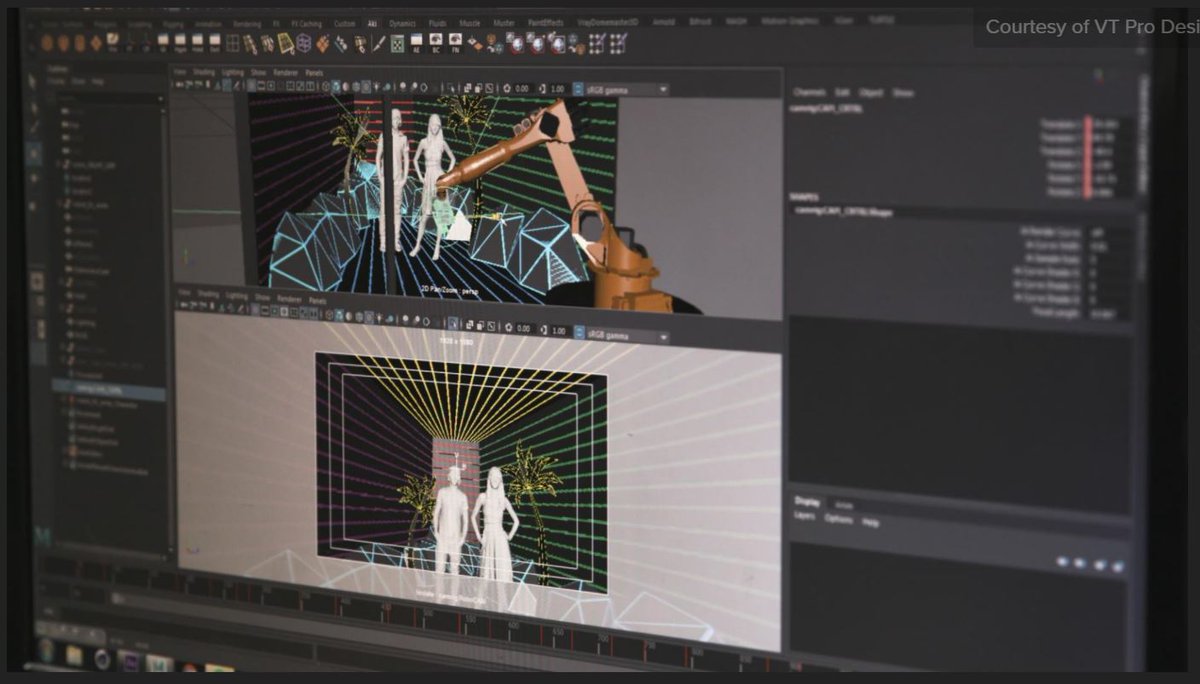 Tojek_VFX's tweet image. With the help of #RobotAnimator and @KUKA_RoboticsUS VT Pro Design in LA put together this immersive photo-booth for the American Express Experience tent at Coachella 2017.