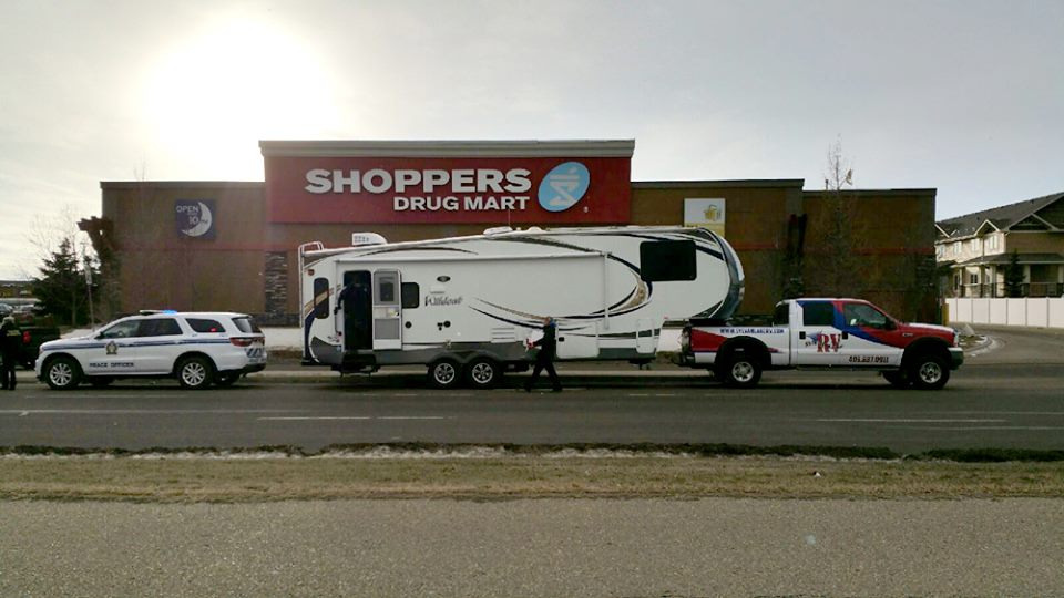 SylvanLakeRV's tweet photo. On Saturday, we were out in support of @SylvanLakeFire, Sylvan Lake and District Victim Services and the @RCMPAlberta and their #CharityCheckStop. We hope everyone got "pulled over" in support of this great event!! #ToysforTickets https://t.co/yD2WK5ugvr