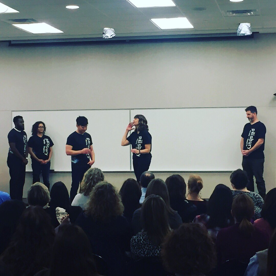 docmosho's tweet photo. Love the work that the Pillsbury House Theater is doing to open eyes, hearts and minds to diverse experiences in the work place. Kudos @childrensmn for finding a new way to have dialogue and understand. #Diversity #NotJustaSlogan https://t.co/RODl7KtDQW