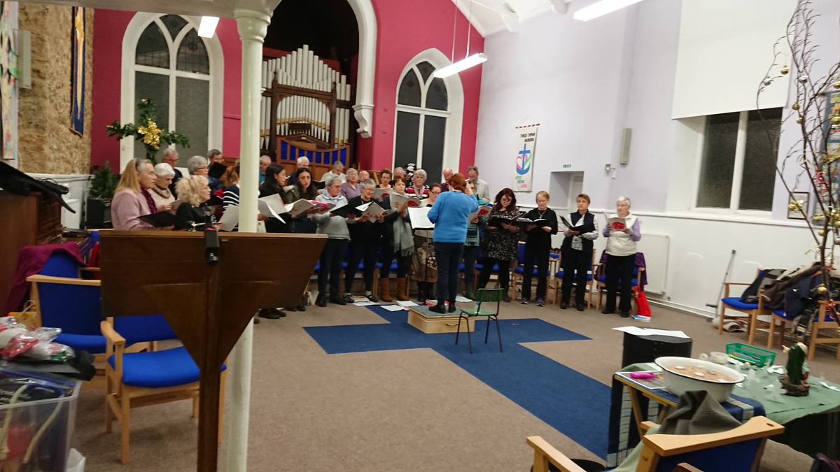 Last practice before the Xmas performances 😊 Christmas is really here! #locallife #localmusic
#devon #choir