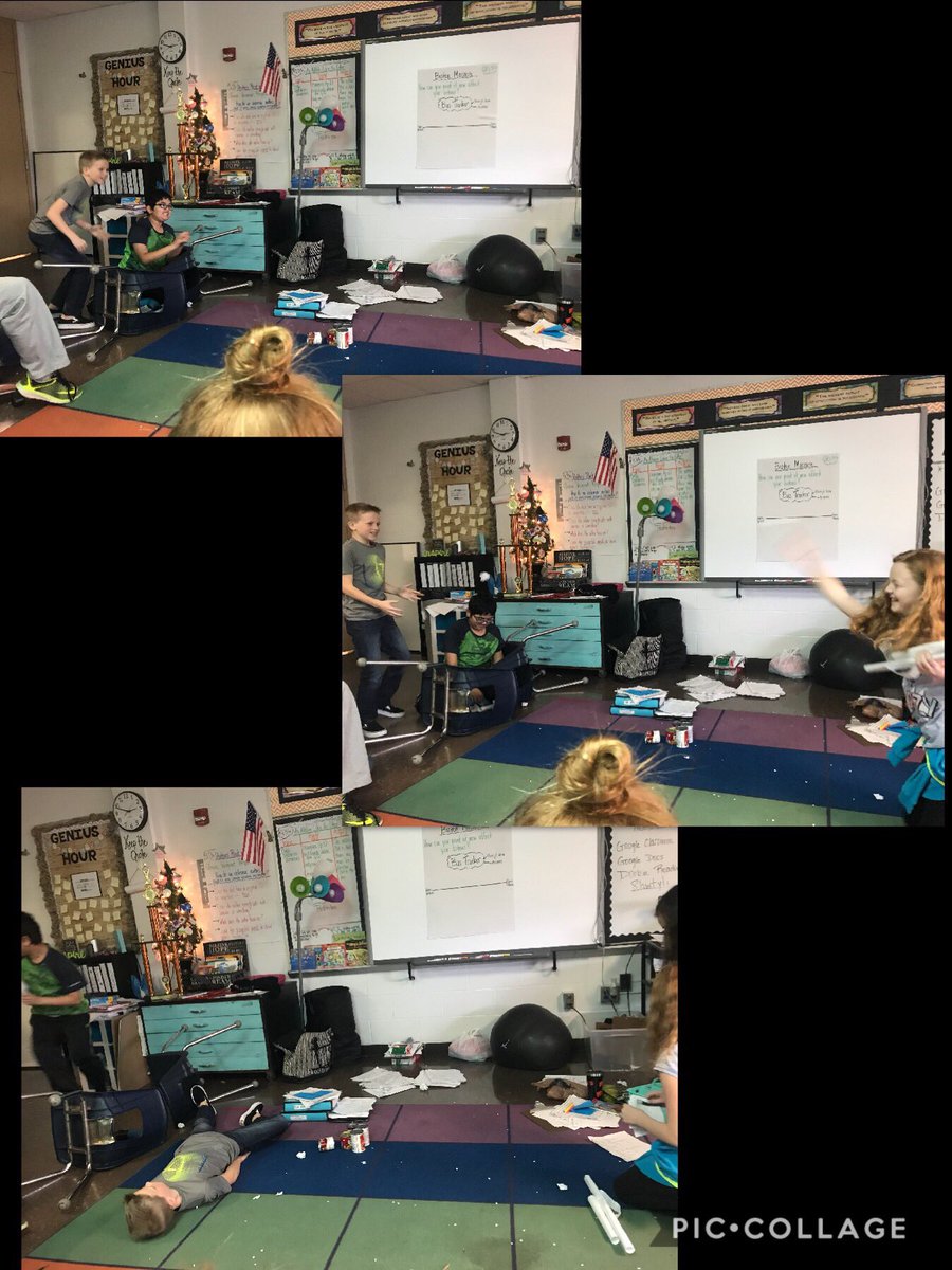 mrsamiller5th's tweet photo. Reenacting the Boston Massacre to focus on different POV of same topic #crosscurricular #ri5.6  @FCEBurch @AssistSupArea4 @FernCreekElem_1 https://t.co/yEqdC7npfU