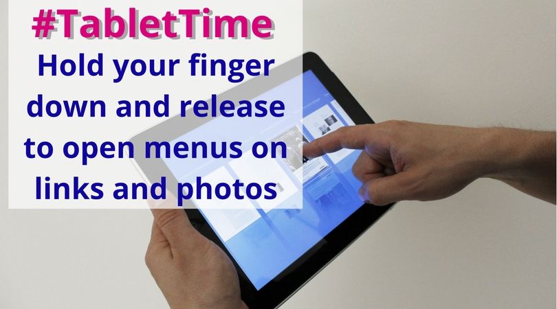 East_Riding's tweet image. A handy tip to open up more options when you can’t find the menu #TabletTime 
socsi.in/fFWPc