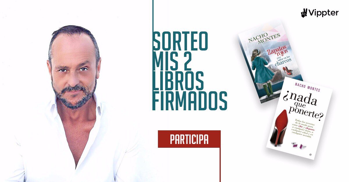 Pues eso, que sorteamos en @Vippter_oficial por Navidad mis dos libros firmados con mucho ❤️
Entrad aquí y participad... vippter.com/draws/340
🦌📚🖋
#nachomontes #libros #nadaqueponerte #ZapatosRojosParaSaltarEnLosCharcos