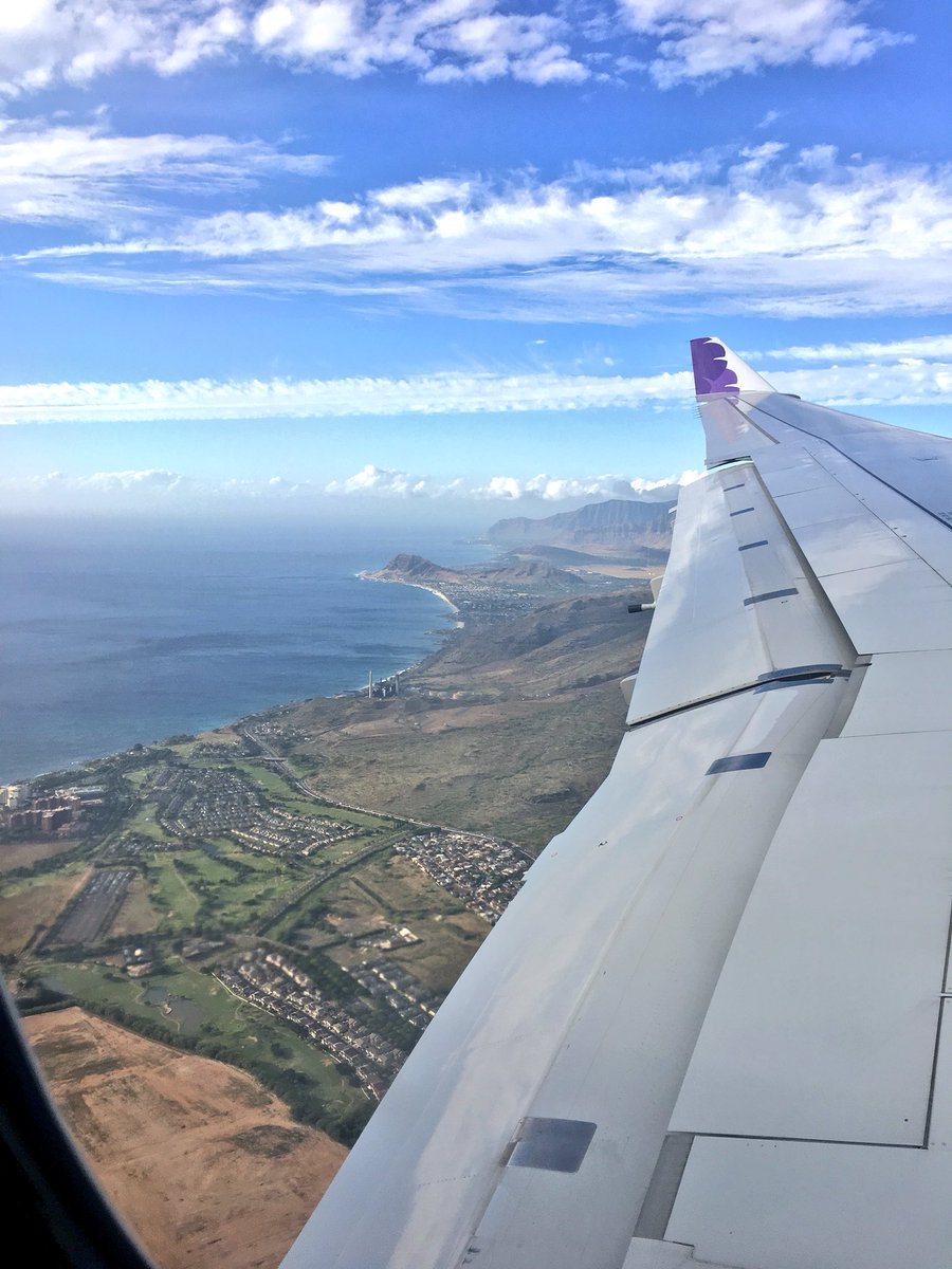 Good to be back. #Hawai‘i #travel