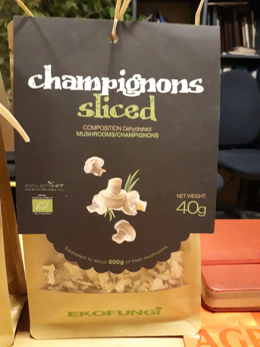 New products from Ekofungi with the Certificate of organic production