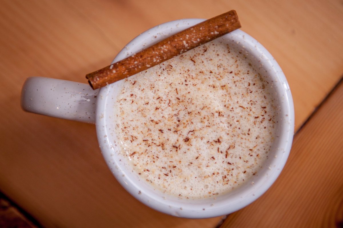 How delicious does this look? We are now serving this holiday drink called a "Tom and Jerry". #rochmn #holidayspirits #tomandjerry
