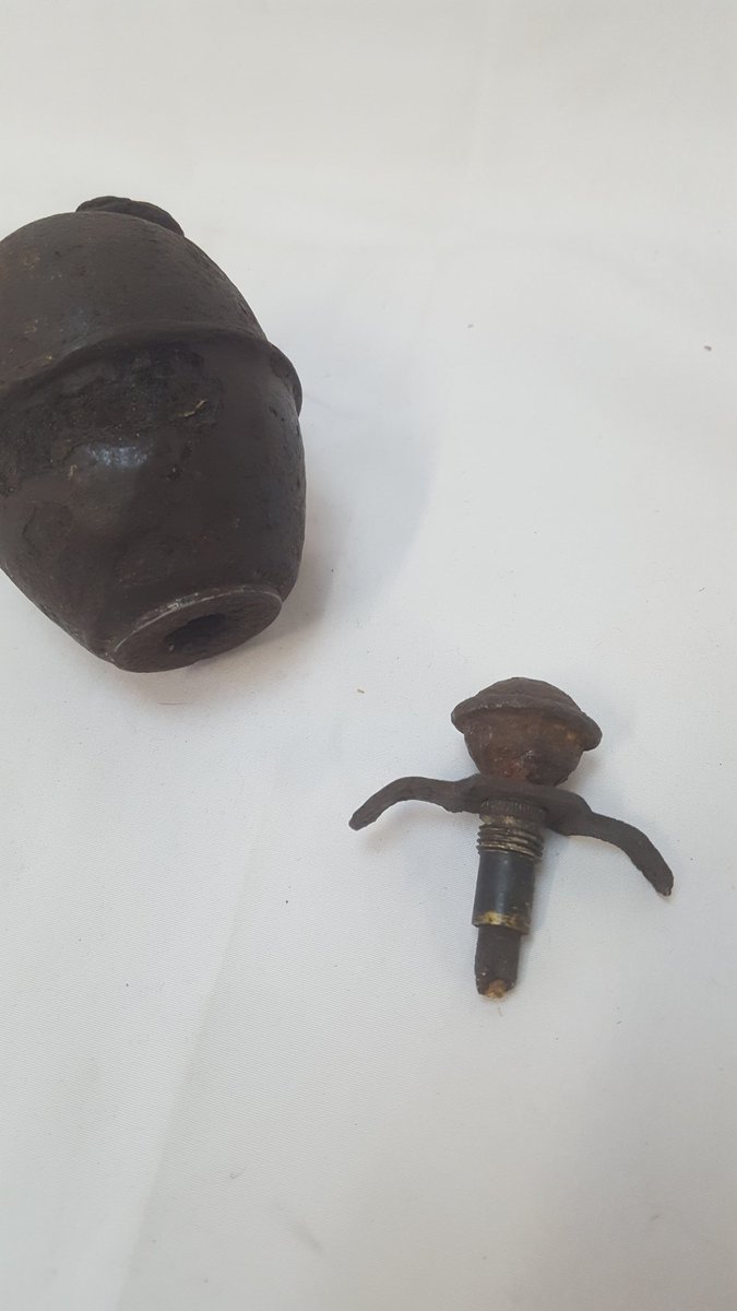 WW2_Collection_'s tweet image. Original WW2 German Mod 39 Egg Grenade.