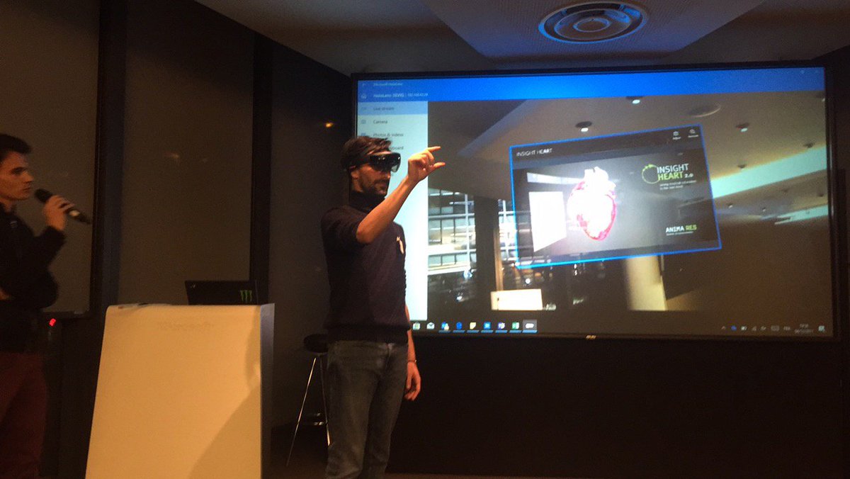 LauraLeberre's tweet photo. Que de découvertes aujourd'hui sur les nouvelles technologies dans les locaux de @Microsoft ! Merci à @alcip, @BovinAntoine, @LClerissy et @ECTAR_ESSEC pour cette très belle soirée.
#managementlibéré #intelligenceartificielle #hololens #MSMMD #ESSEC https://t.co/BAP5qQzXpl