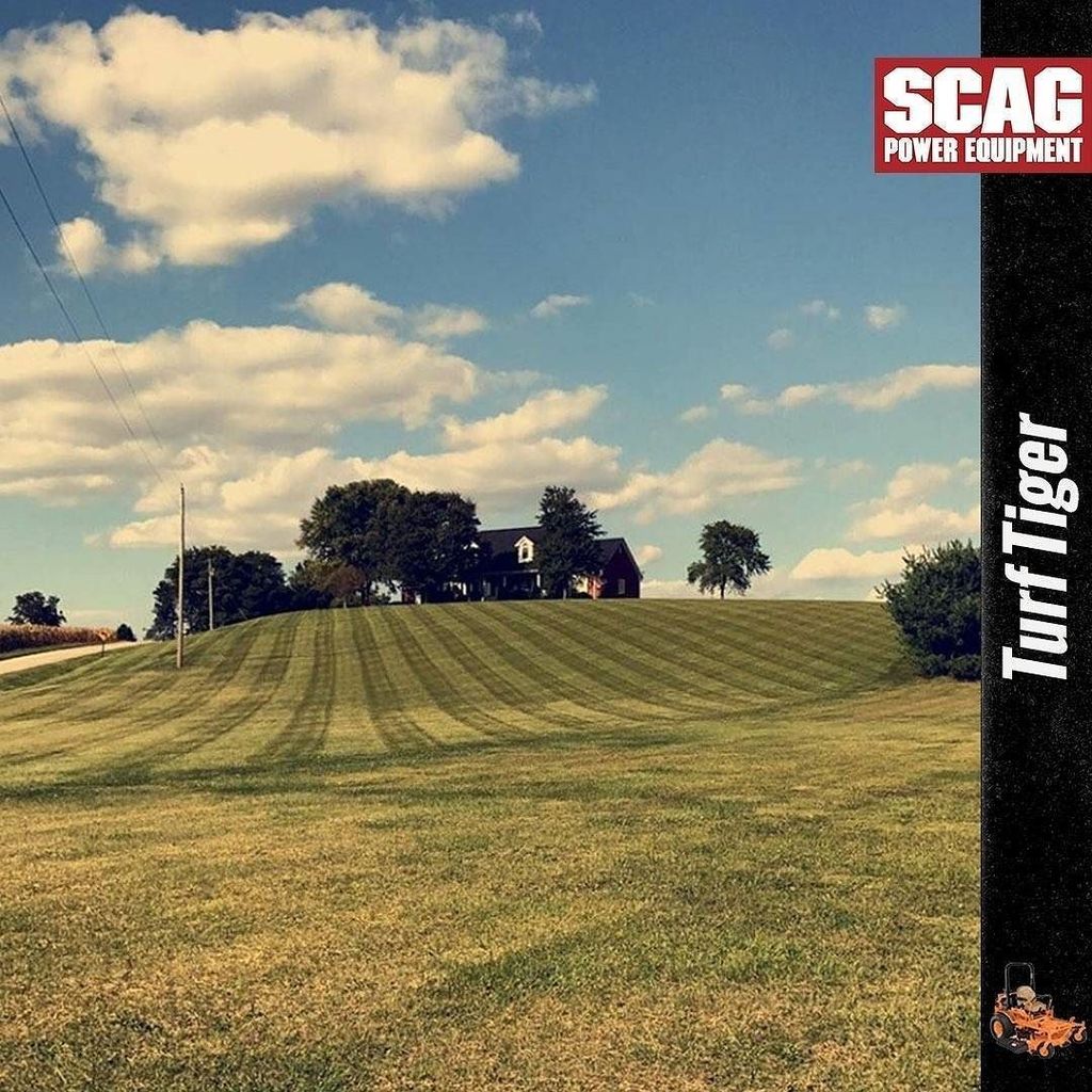 ScagPower's tweet photo. From some great #VRide stripes this morning to these great #Scag #TurfTiger stripes by @drizzydrake339 we love showing all your hard work from this past season. 
#scagnation #lawncare #landscaping #lawn #showusyourstripes #scag #scagmowers #simplythebest https://t.co/Hzi9HppmR0 https://t.co/Mb0FgiOQs0