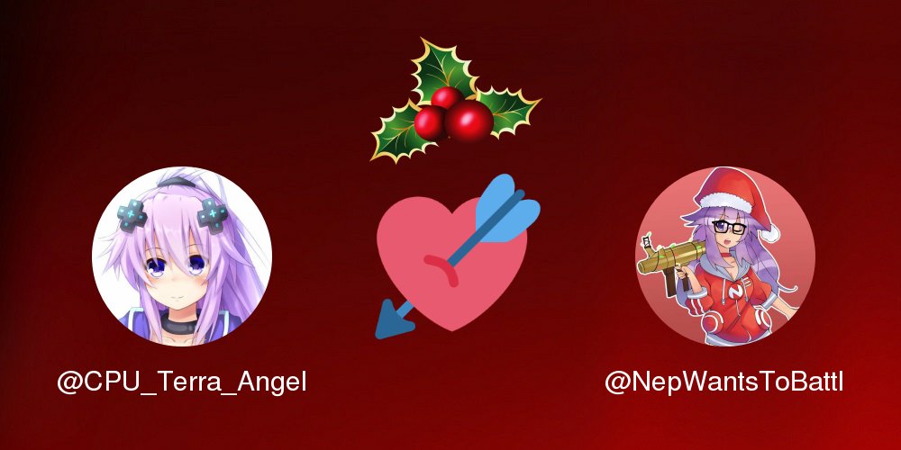 CPU_Terra_Angel's tweet image. My New Year's Kiss is going to be: @NepWantsToBattl

Find yours at tinyurl.com/newyearskiss

.