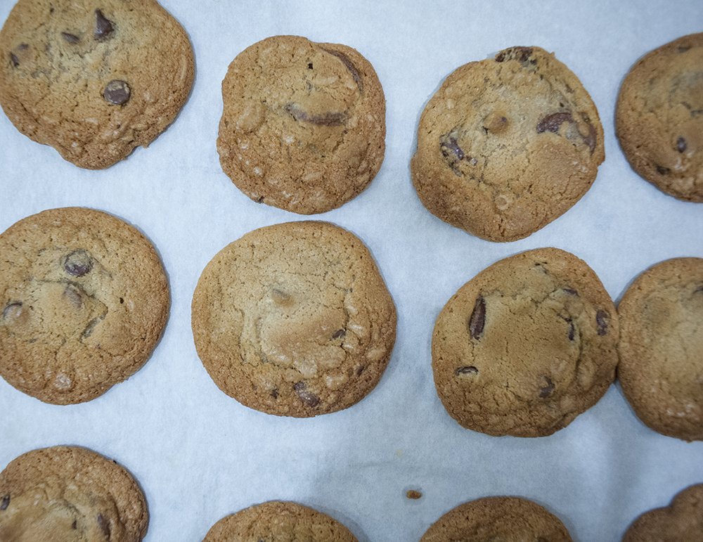 Thankful for #NationalCookieDay making Monday's better! #MondayMotivation #cookies #chocolatechipcookies #baking #homeMade