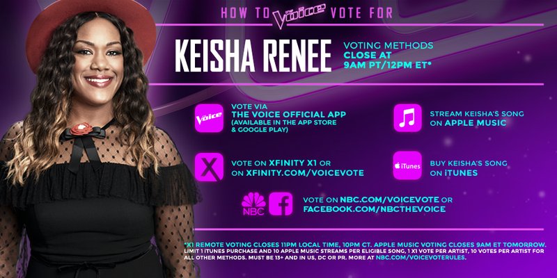 The Voice tweet media