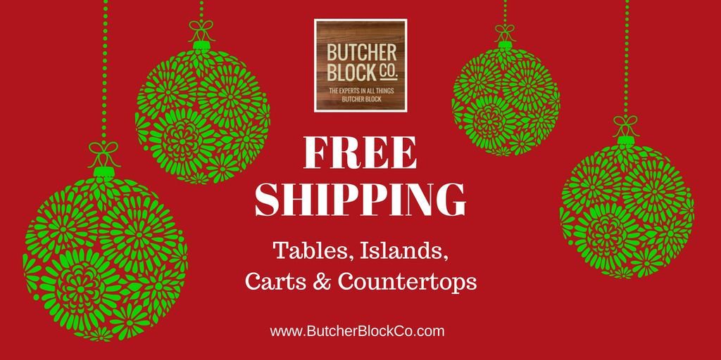 ButcherBlocker's tweet photo. FREE SHIPPING for your holiday gifts of $75 or more at Butcher Block Co. https://t.co/Z66U4d8kft #ButcherBlocks #GiftIdeas https://t.co/QkE9cEoGSN