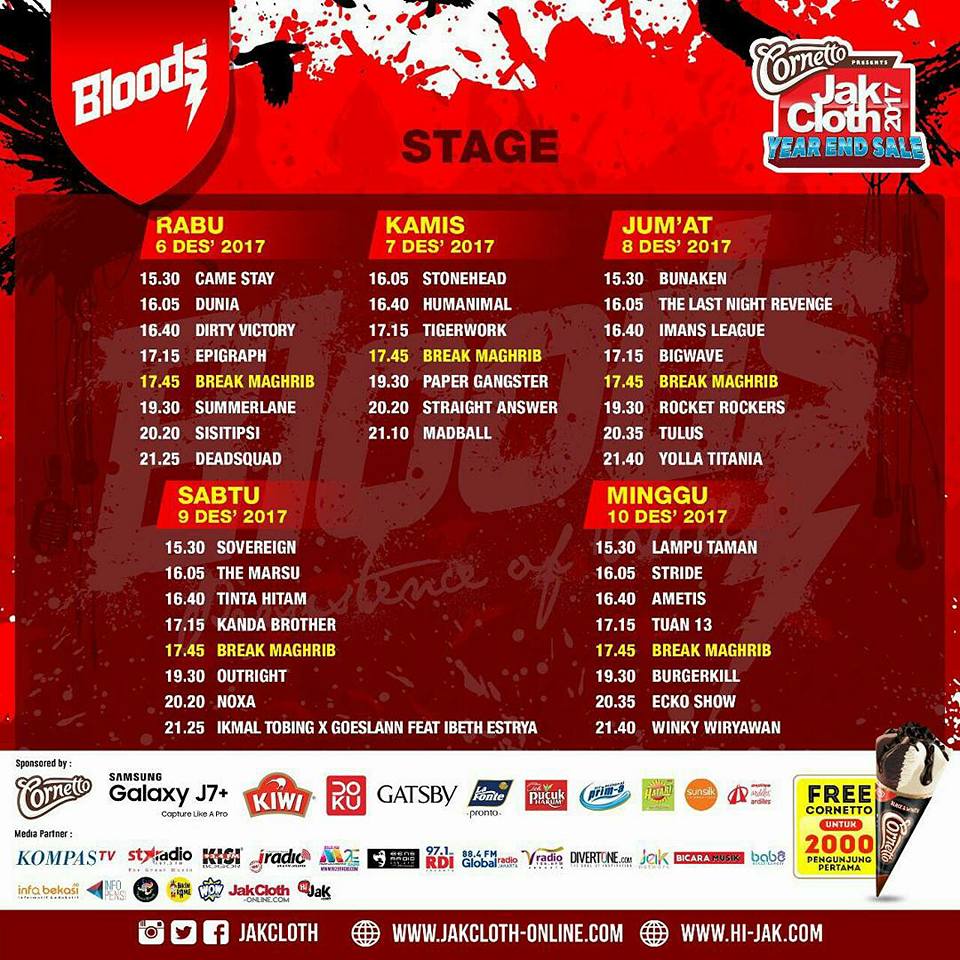 mari berhardcore di malam jumat dengan Madball